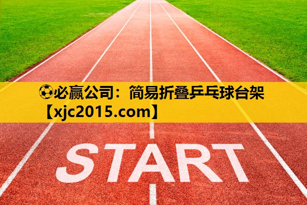 简易折叠乒乓球台架