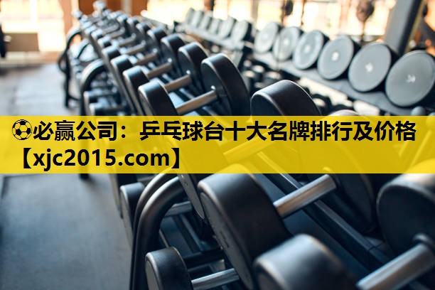 乒乓球台十大名牌排行及价格